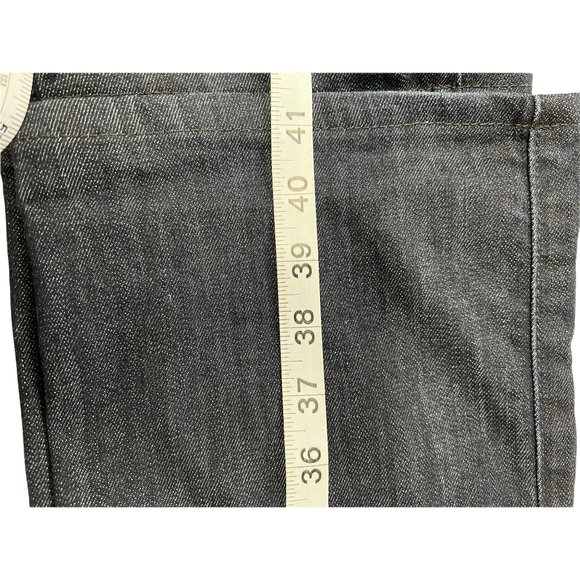 HUDSON Beth Mid-Rise Baby Bootcut Jean Size 31 Women's Distressed Blue Size 12 - Picture 5 of 13